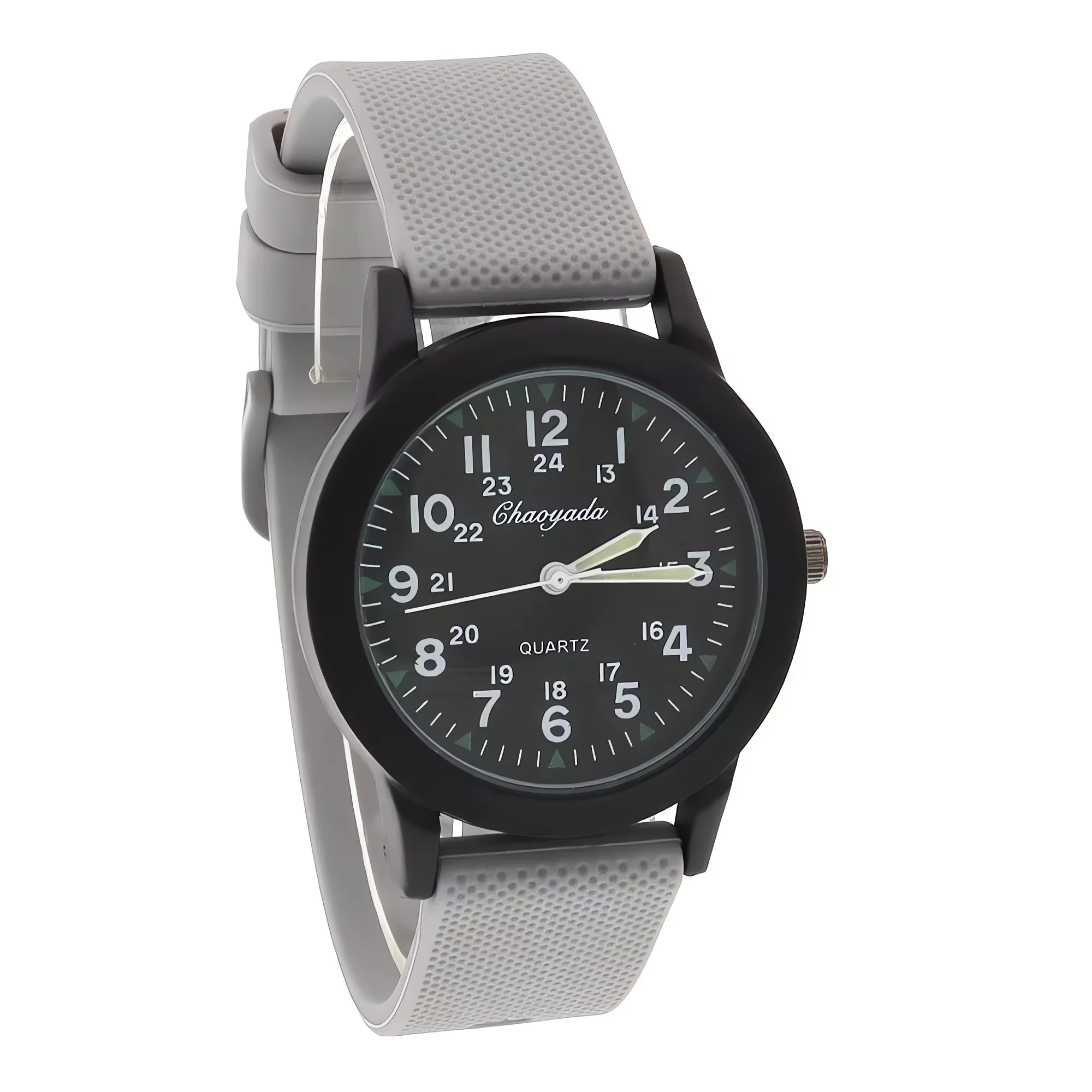 Kids Boys Watch Sports Watch Waterproof Silicone Strap Quartz Movement Student Timepiece in Trending Colors