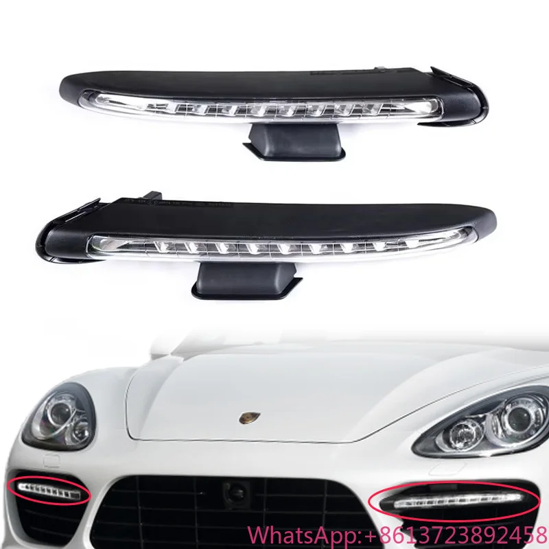 OE 95863118110 95863118210 Front Left Right Fog Light Fog Lamp Assembly for Porsche Cayenne 958 Turbo 2011-2018