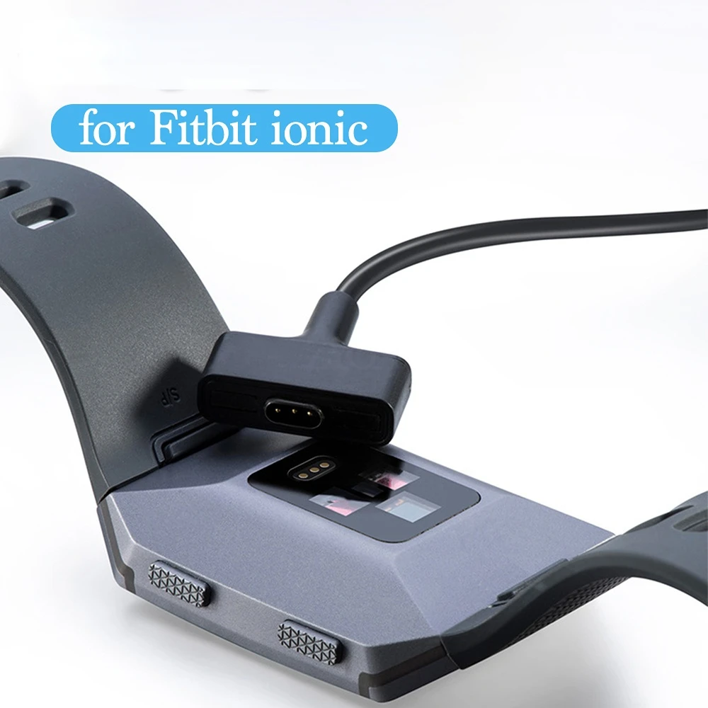 USB Magnetic Charger Dock Portable Power Adapter Safety Fast Charging Cable For Fitbit Ionic Smart Watch
