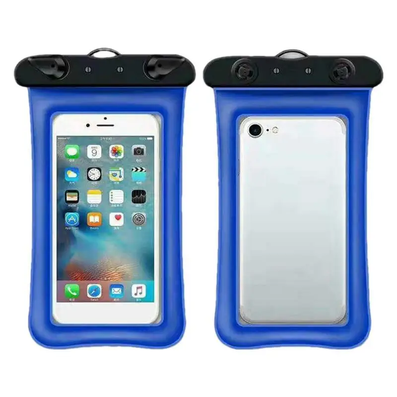 Mobile Phone Waterproof Bag Universal Inflatable Floating Phone Case Portable Swimming Pool Smartphone Waterproof Cover