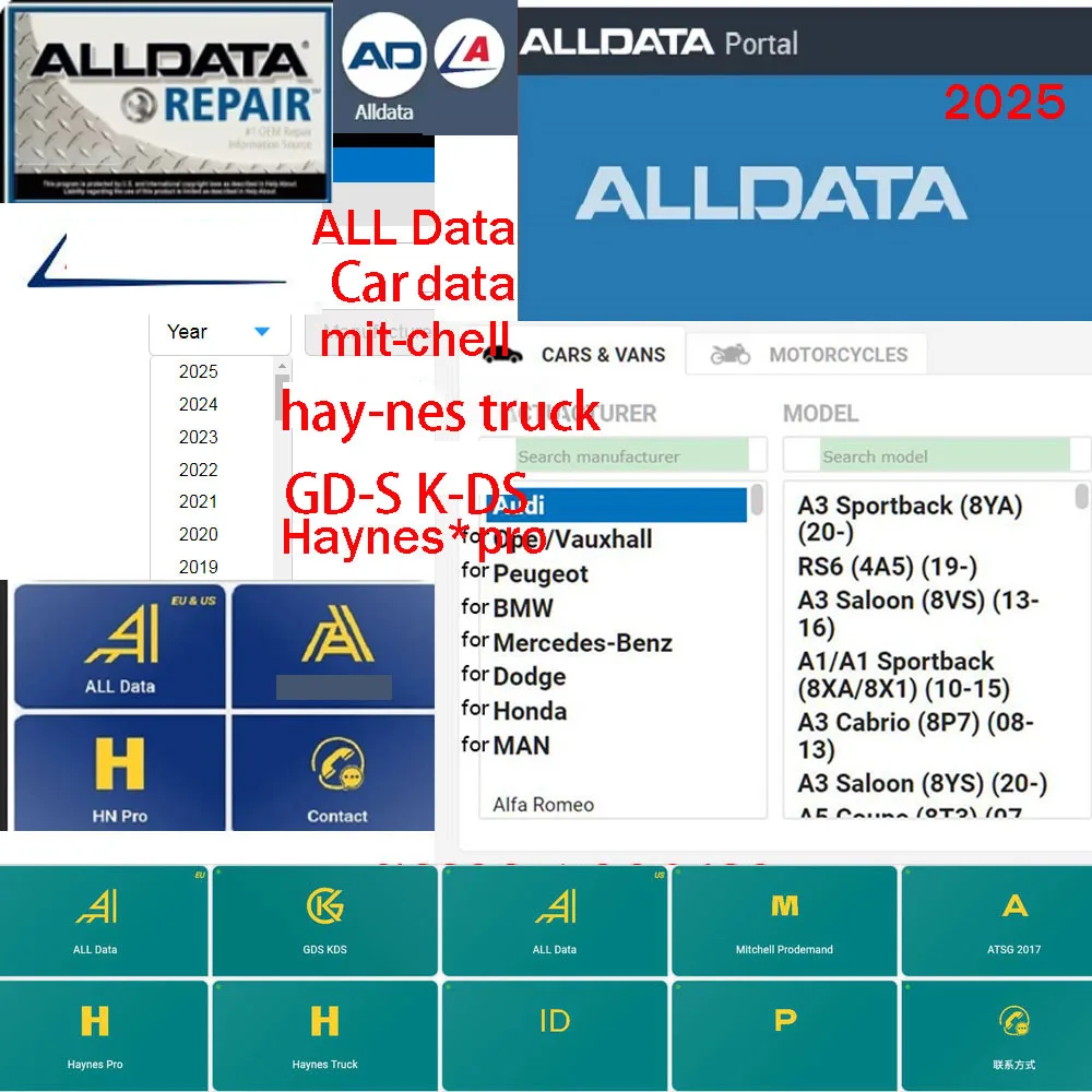 2026 Alldata For Car data Online Account Workshop Repair Software All Data Haynes Support Mobile/PC Login Work Stable