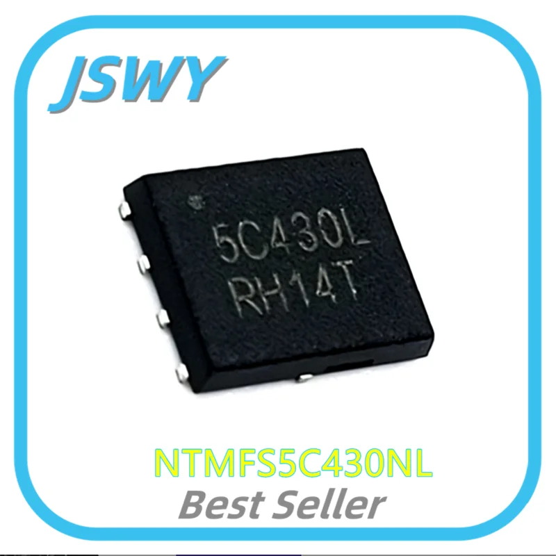 (10/50pcs) NTMFS5C430NL NTMFS5C430 5C430NL DFN56 Integrated Circuit ICs Original and Genuine Ships Fast!