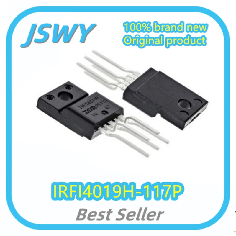 （ 5/50 pcs） IRFI4019H-117P IRFI4019H TO-220-5 Digital Amplifier Brand New Ships Fast!