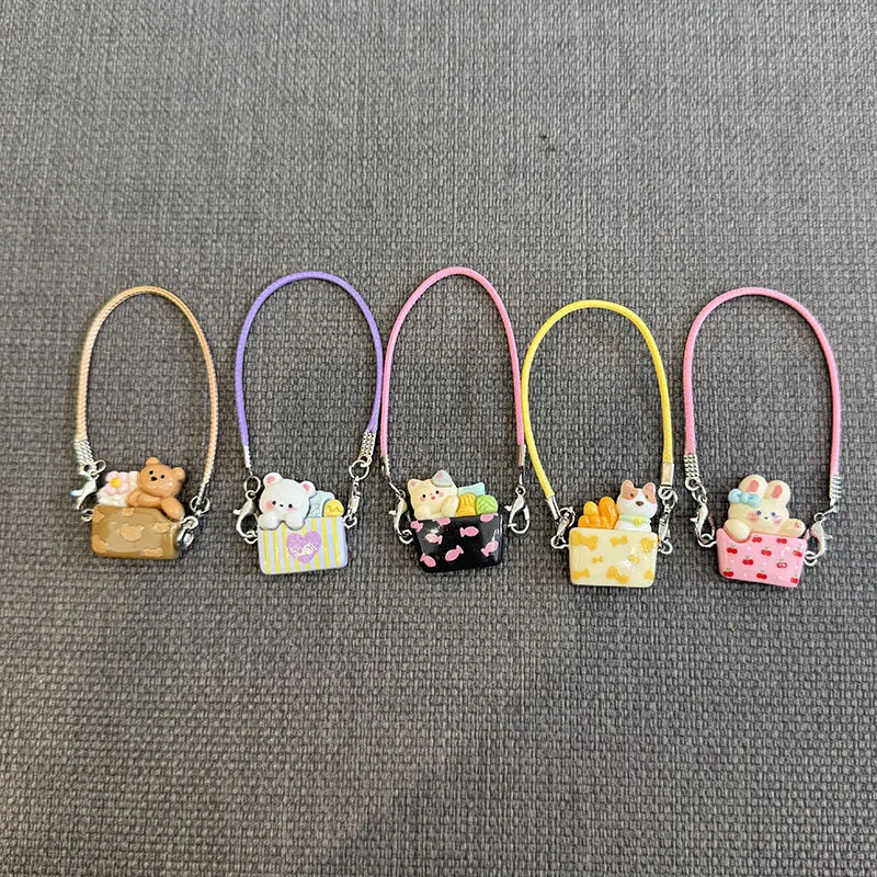 15cm/17cm Labubu Doll Accessories - New Mini Adorable Pet Crossbody Bag Charms