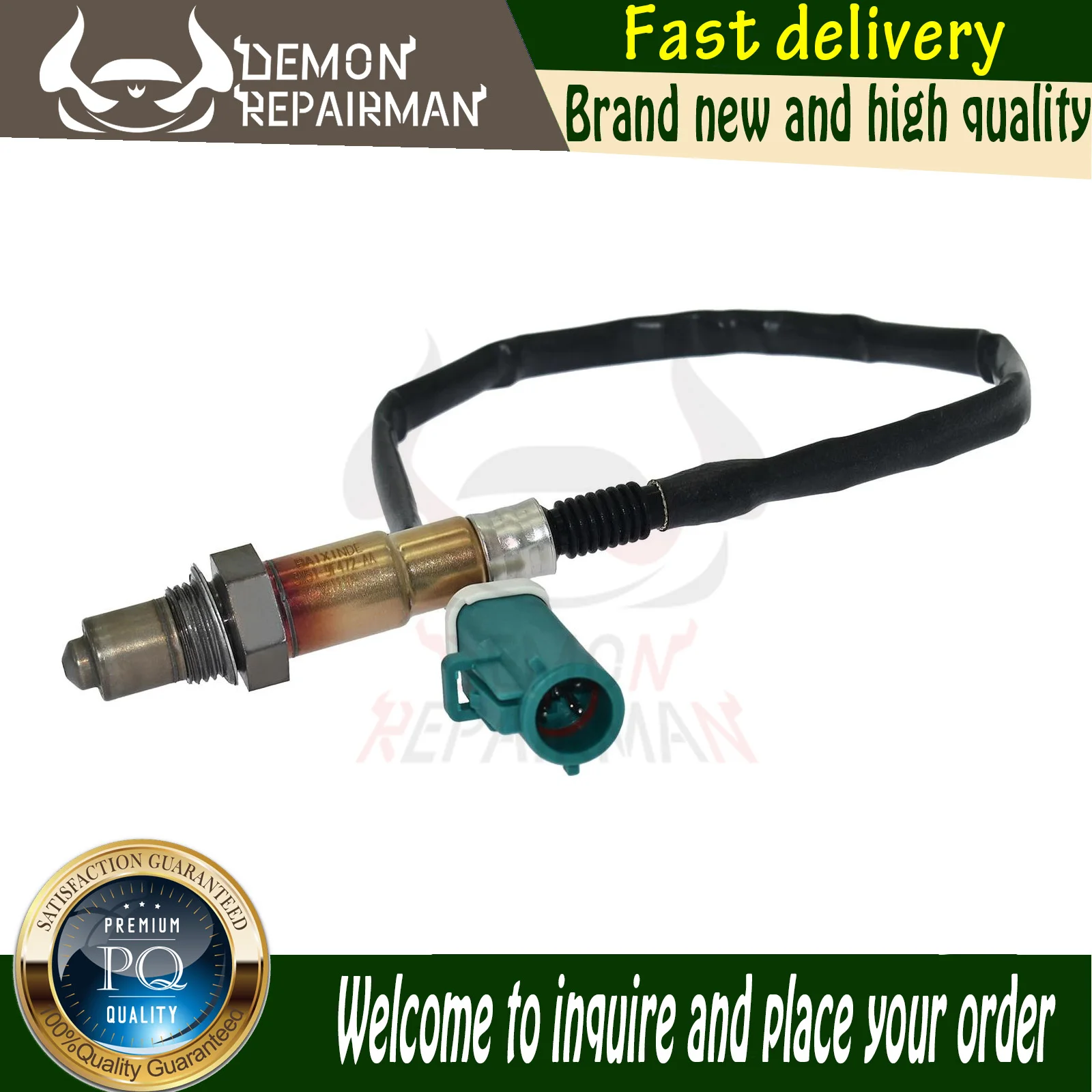 NEW Front Oxygen Sensor Compatible with FORD C-MAX GRAND VOLVO C30 S40 V50 1.61L GALAXY 0 2.0L MONDEO S-MAX 2.0l TRANSIT 2.3l