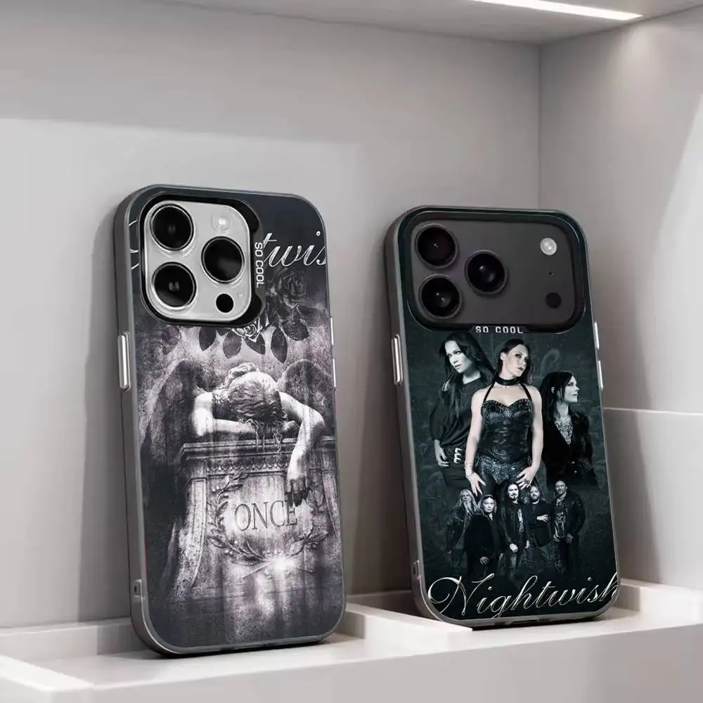 Band Nightwish Shock Phone Case Smartphone Cover For iPhone 11,12,13,14,15,16,17 Pro Max Plus Air Mini