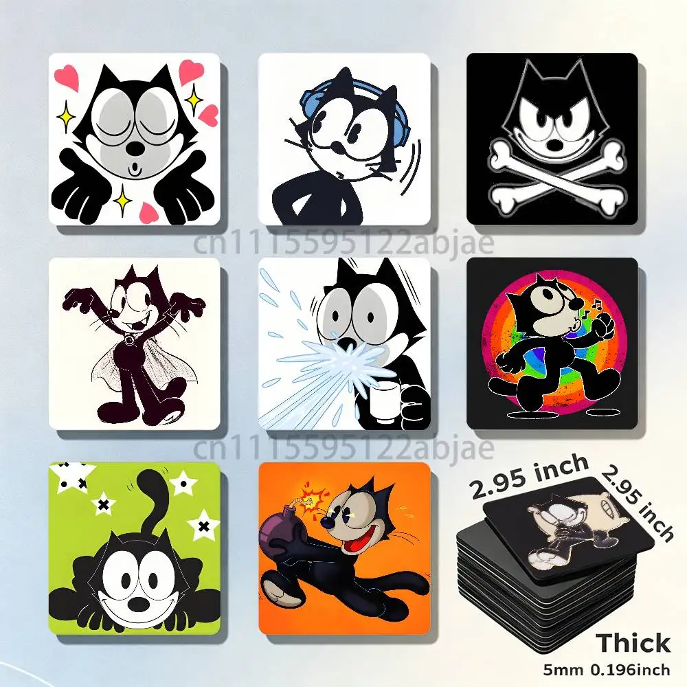 F-Felix the Cat Magnet Refrigerator Fridge Sticker for Home Decor DIY Wall Decor