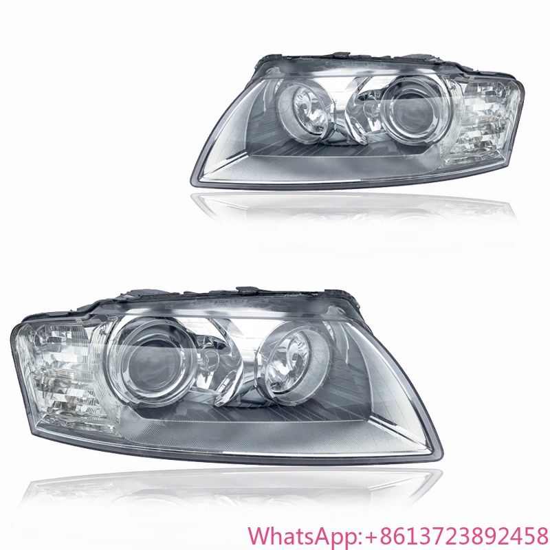 For Suitable for Audi A8 D2 2004-2010 Car Xenon Headlights With 6000k White LED Headlamps Premium Car Light Accessories