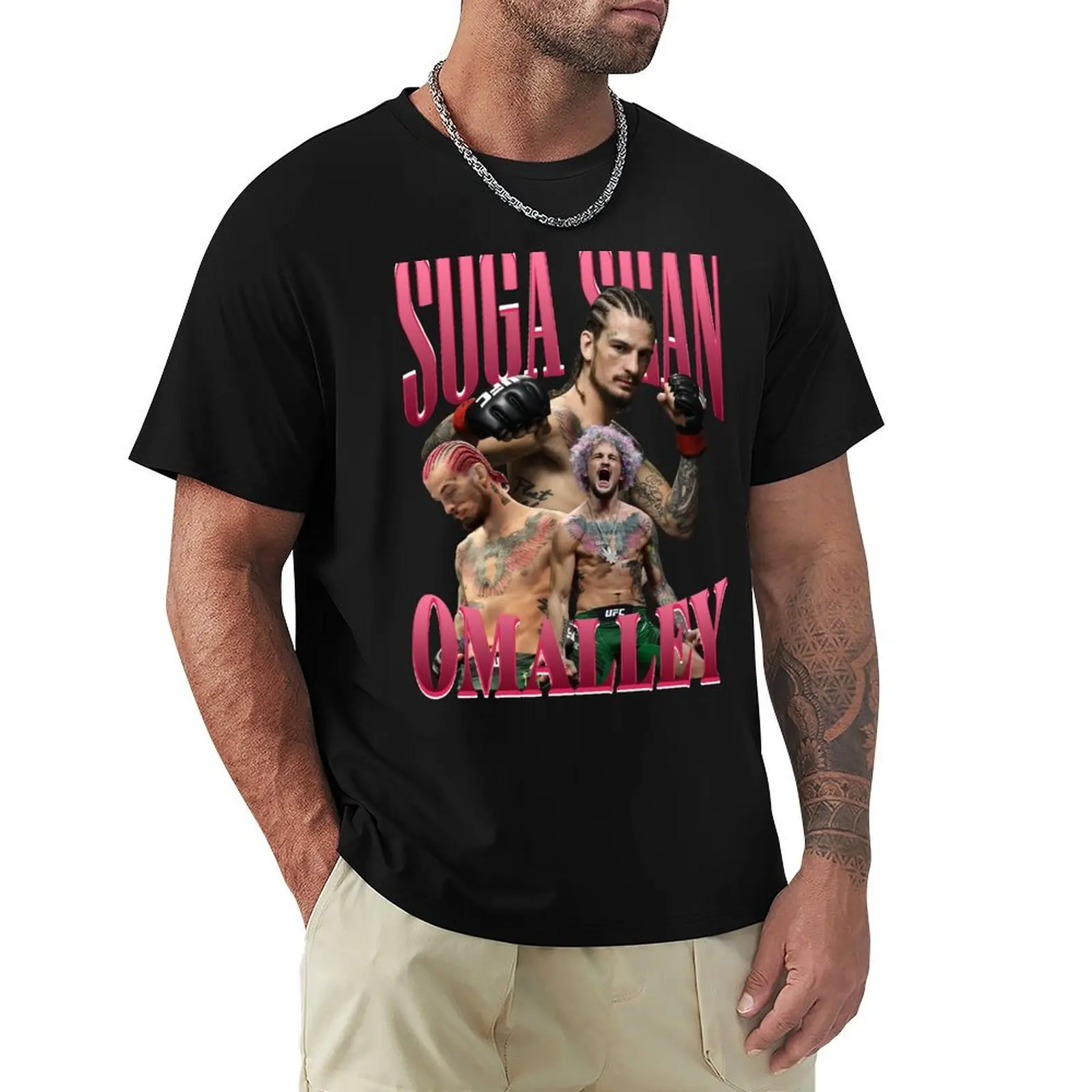 suga-sean-omalley pink T-Shirt Breathable Travel T-Shirt