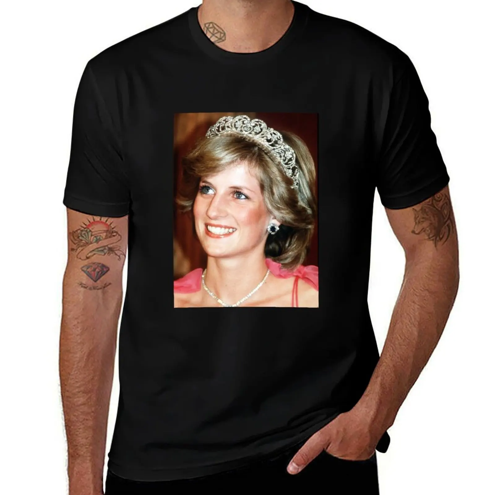 Princess Diana T-Shirt Comfort Stretch Tee Shirt