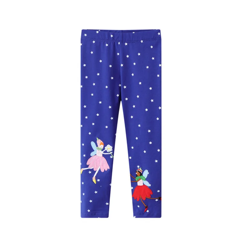 Jumping Meters 2-7T Girls Fairy Tale Children's Leggings Pants Hot Selling Kids Skinny Trousers Full Pencil Pants