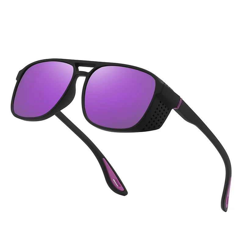 New Eyewear Cycling Polarized Goggles Sunglasses double-beam Side Perforated Sun Outdoor Men Women Sports Glasses 1T502