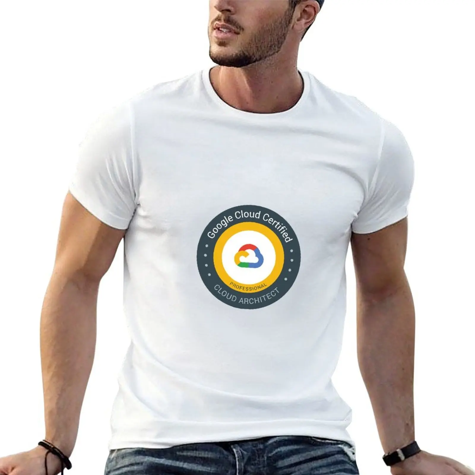 Google Cloud Certified Professional Cloud Architect T-Shirt t shirts for man cotton funny t shirts dark humor T-Shirt