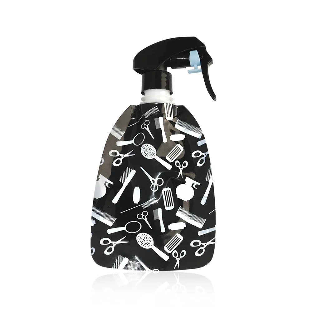 Portable Folding Hairdressing Spray Bottle Refillable Mist Spray Bottle Salon Beauty Hair Styling Tools Water Sprayer 350ML