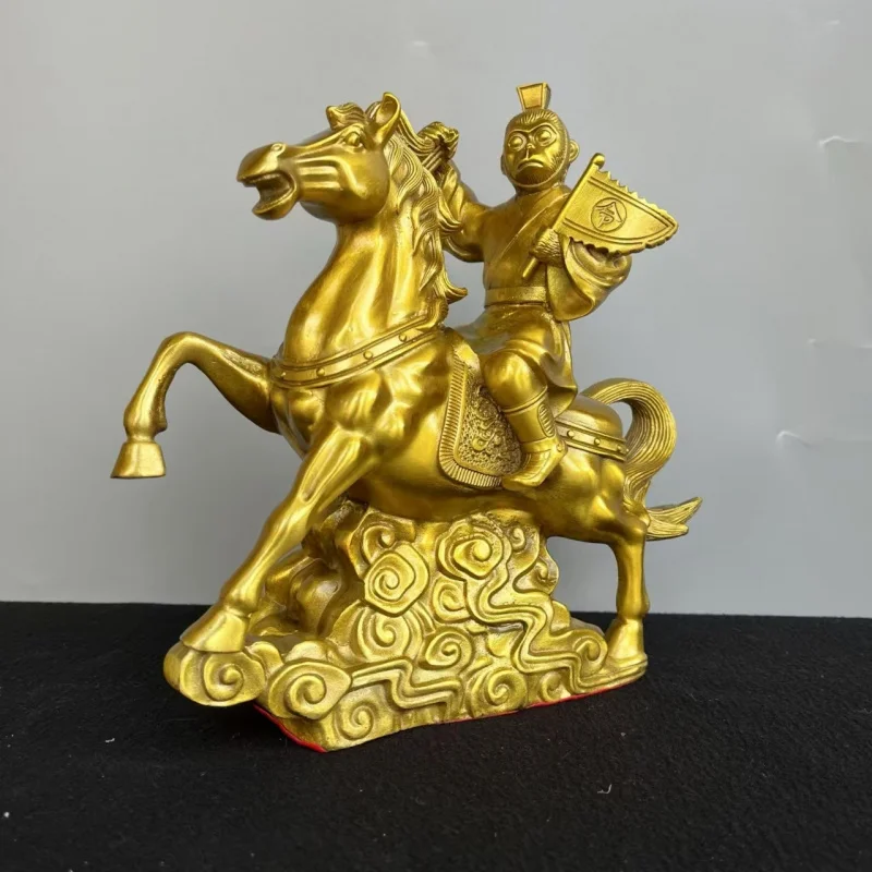 Premium Monkey Figurine Decor Ornament Desk Copper Craft Gift Office Home Decoration