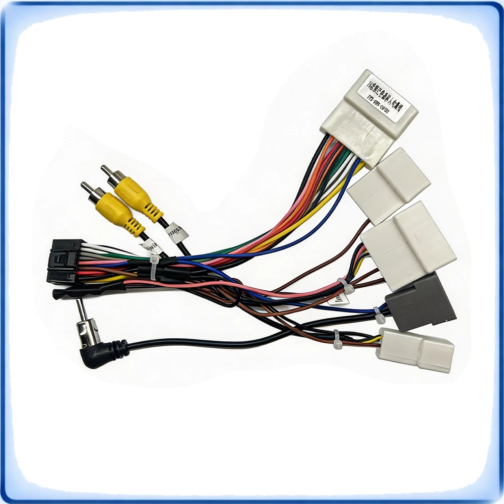 20Pin to 16Pin Car Radio Wiring Harness Adapter for Subaru Forester SJ XV GP GT 2013-2018 Low Version Dual Camera Stereo