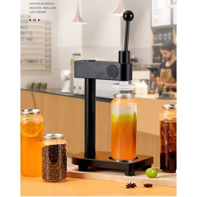 Manual Vacuum Sealer for Pet Food Jars Commercial Grade Kitchen Gadget Power Saving Jar Lid Sealing Tool Smart Home Accessory