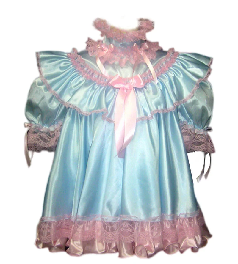 French Hot Selling Adult Sissy Baby Pajamas Maid Costume Customizable Genderqueer Cosplay Sleepwear Adjustable Sizes
