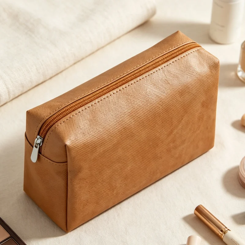 Large Capacity Cosmetic Bag, Waterproof Makeup Bag for Women Man Multifunctional Travel Toiletry Zipper Pouch Organizer