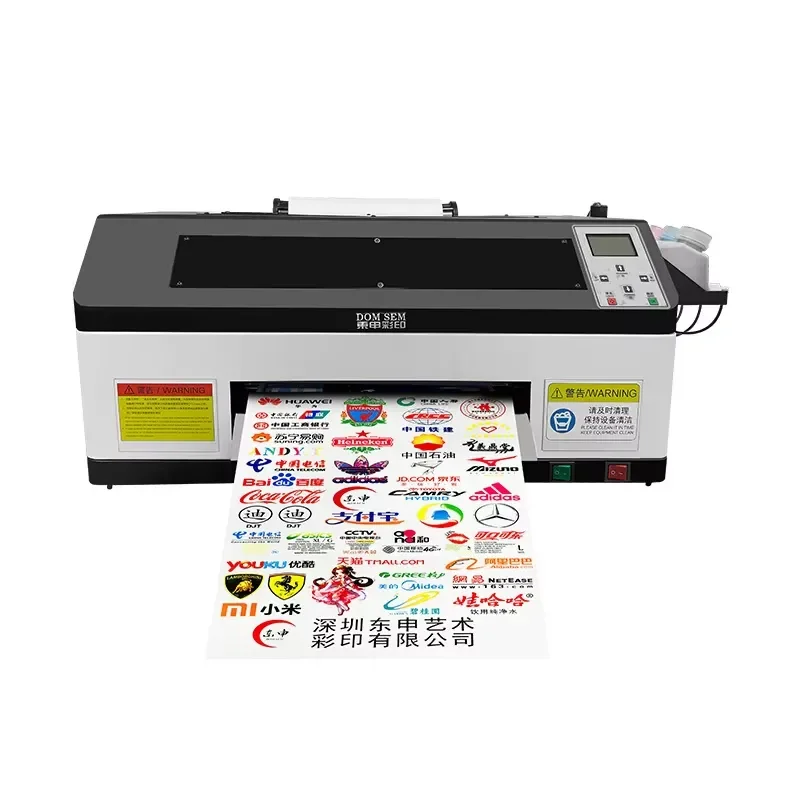 A3 Small White Ink Heat Press Printer Clothing T-shirt Heat Transfer Digital Printer Printing Machine Heat Transfer Dtf
