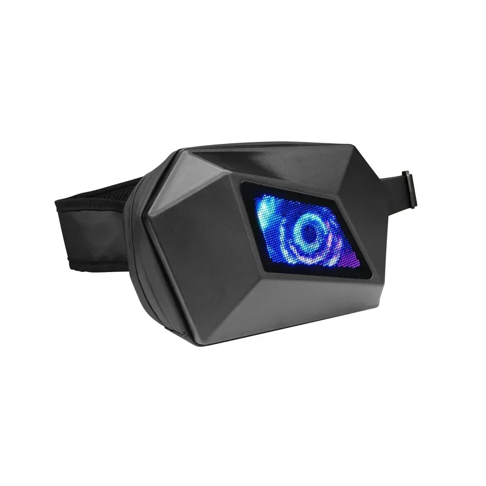 5V Blue-tooth LED LOY Knight Pack Screen Waterproof LED Cycling Crossbody Bag Devil's Eye Backpack  LOY mini