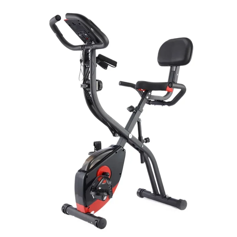 Fitness equipment Indoor magnetic control rear bicycle, with heart rate display, riding a sports exercise bike