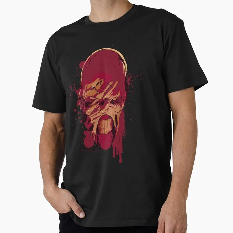 Vintage Resident Evil Nemesis T‑Shirt Biohazard RE3 Horror Movie Game Graphic Print Tee Retro Unisex Streetwear Tops