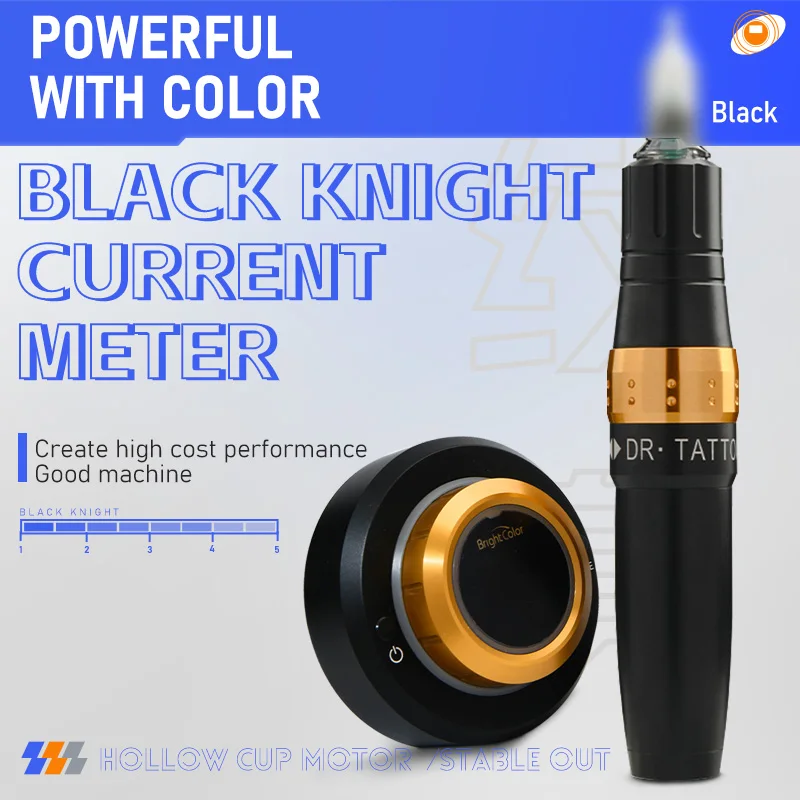 Ergonomic Design Tattoo & PMU Kit, All-in-One Permanent Makeup Tattoo Machine Set