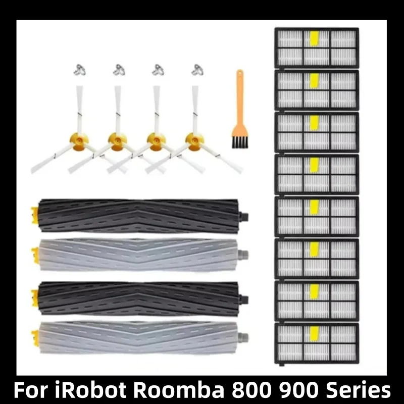 HEPA Filters Main Side Brushes For IRobot Roomba 800 900 Series 805 864 871 891 960 961 964 980 Vacuum Cleaner Parts Accessories