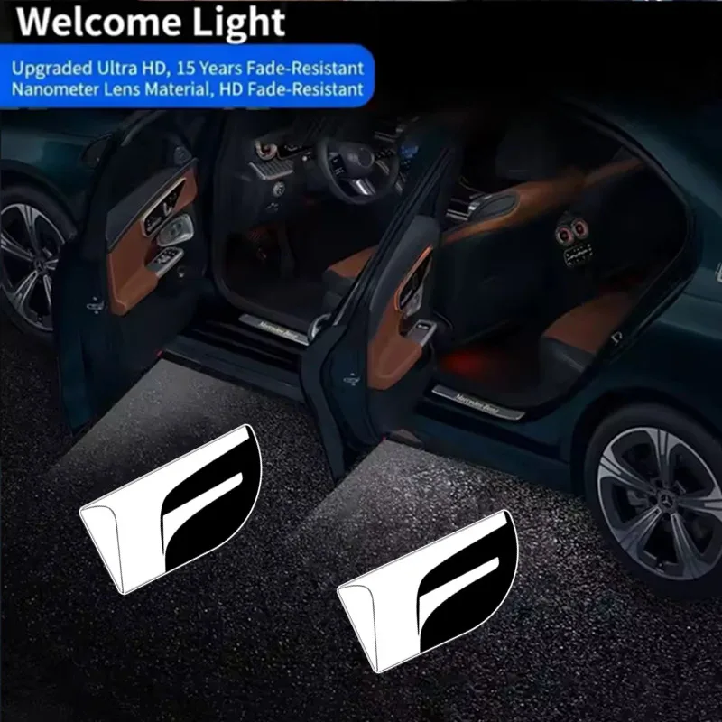 Car Door Led HD Projector Light Welcome Light Shadow Warning Lamp For Lexus F SPORT ES RX NX LS UX LM LX GX LC RZ IS CT GS RC HS