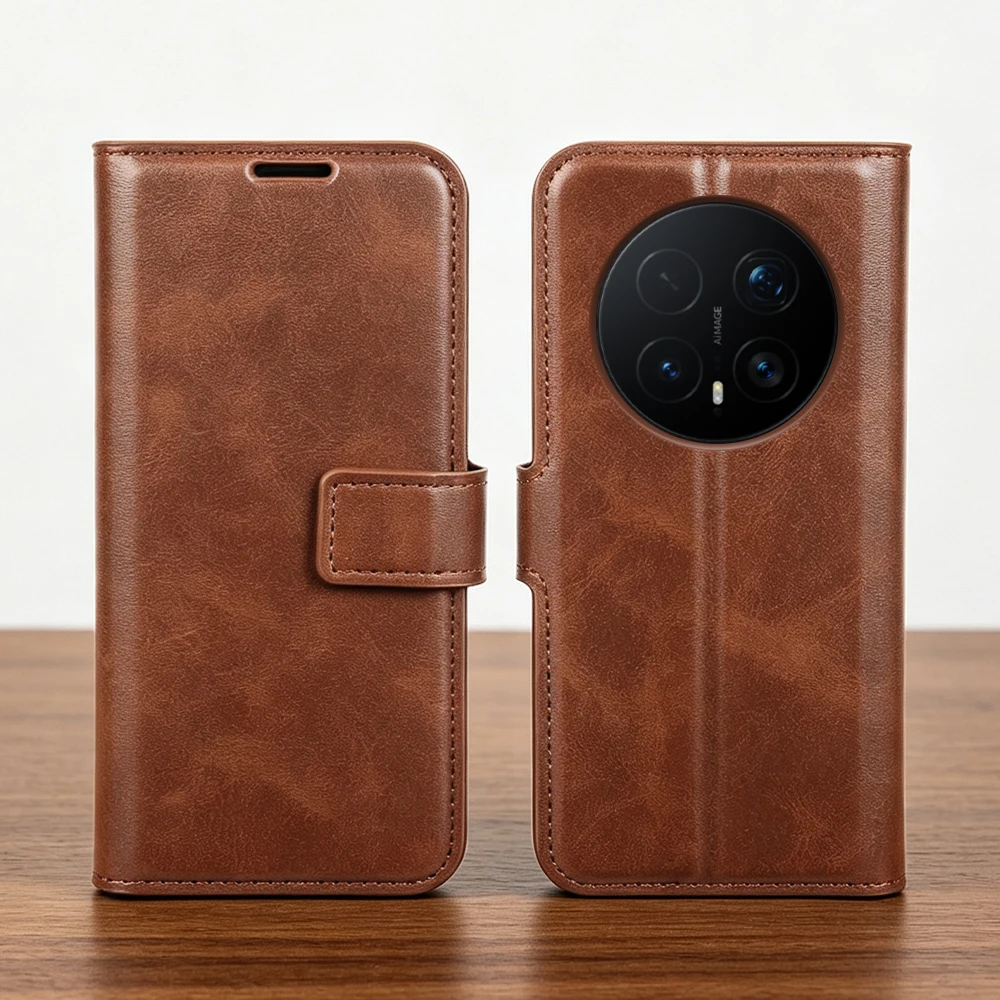 Premium Calf Leather Flip Case For Honor Magic 8 7 Pro Magic7 Lite Magic8 Pro Air X60 500 600 Smart X8d X9d X70 X9C Phone Cover