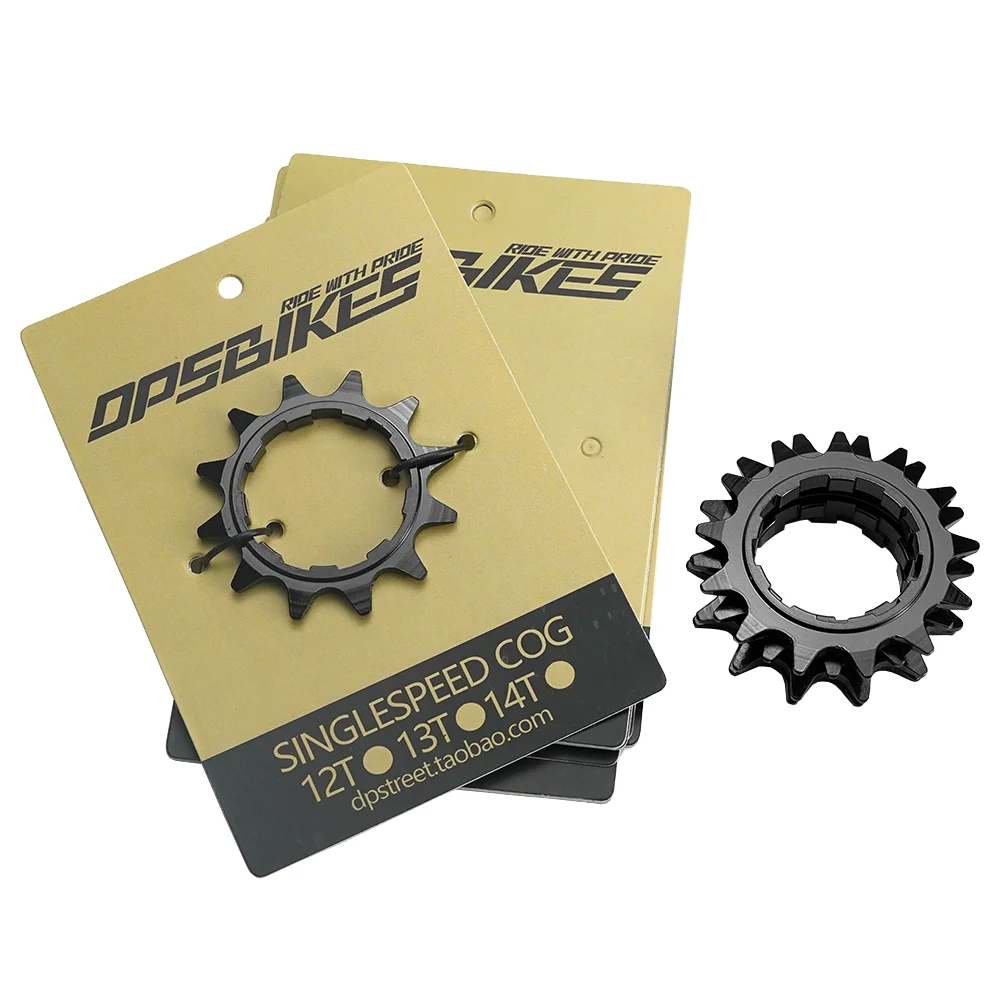 DPSBIKES Singlespeed Cog DIRT JUMP BMX HUB Singlespeed, DJ Bike Hi-End Singlespeed Cog, Single Speed Gear, Single Speed Flywheel
