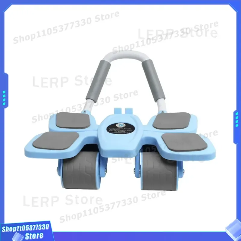 Automatic Abdominal Wheel Rebound Fitness Equipment Four Wheel Core Exercise Roller for Home Gym Professional Fat Burning