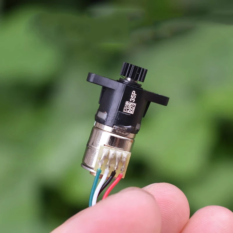 Mini Tiny 10mm Planetary Gear 2-Phase 4-Wire Stepper Motor for DIY Robot Micro Gear Reduction Stepping Motor Monitor