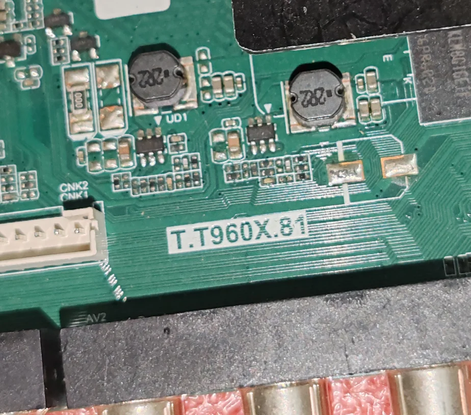 T.T960X.81   4K WiFi network   TV motherboard tested  good  Physical photos