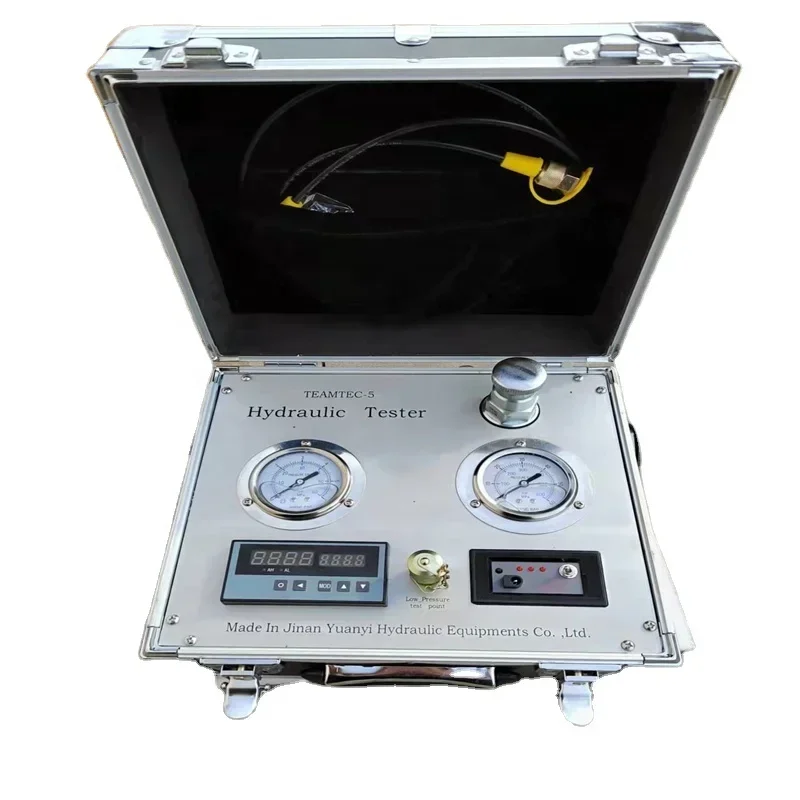 Good seller Hydraulic Pump Pressure and Flow Testing Equipment, Portable Hydraulic Motor Repair Device, Digital Hydraulic Tester