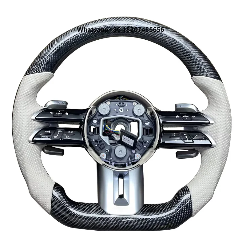 Car Interior Accessories Carbon Fibre Steering Wheel for  G-Class G500 G350 G550 G63