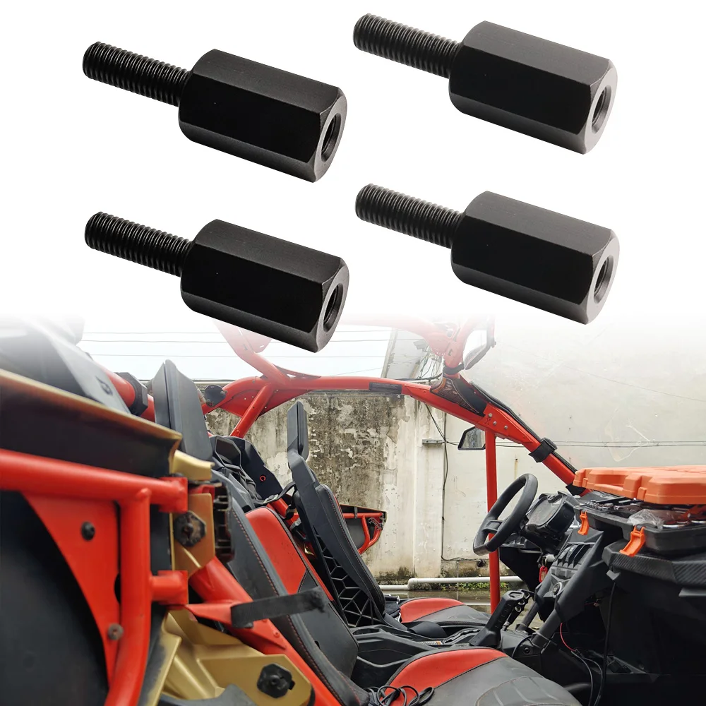 Seat Height Adjuster ATV Seat Riser Lift Mount Kits For Can-Am Maverick X3 UTV Lift Up Seats Passenger & Driver Side