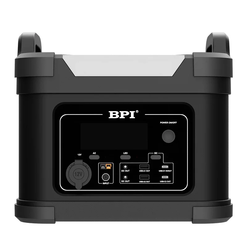 Hot-selling 1000W Lithium Iron Phosphate Large-capacity Fast-charging Outdoor 220V Portable Energy Storage Outdoor Power Supply