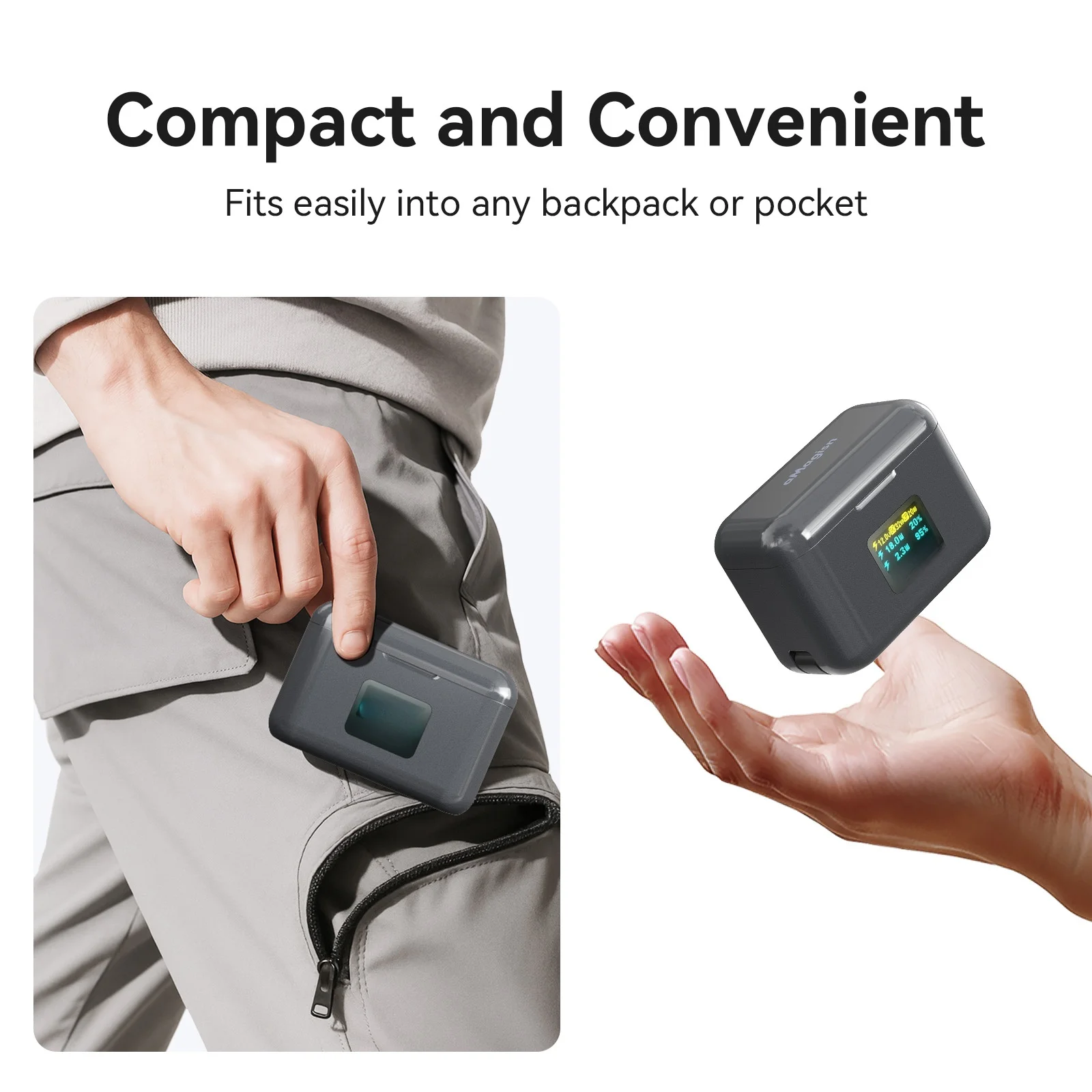 Fast Battery Charger Hub for Insta360 X4 Air, Quick Portable 2 Channel Battery Charge Storage Station X4 Air Charger Accessories