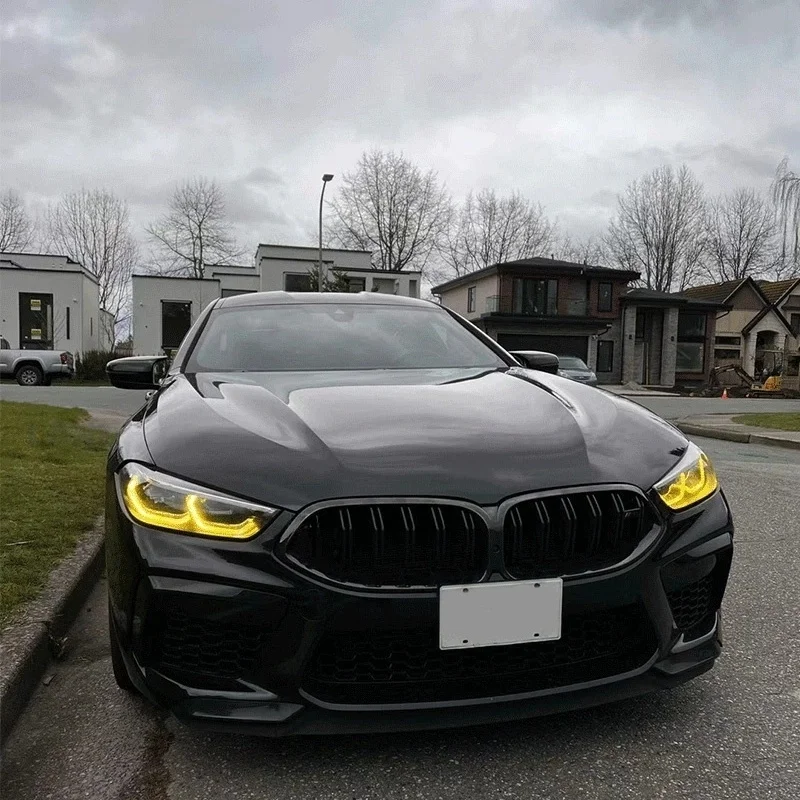 New Accessories Car Led Lights Drl Rgb Colour Control by Phone