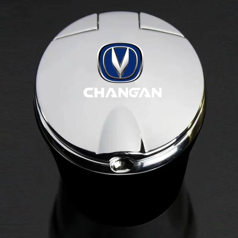 Portable car ashtray with LED light detachable car ashtray for changan CS75 PLUS CS95 CS35 alsvin CS15 CS55 Eado