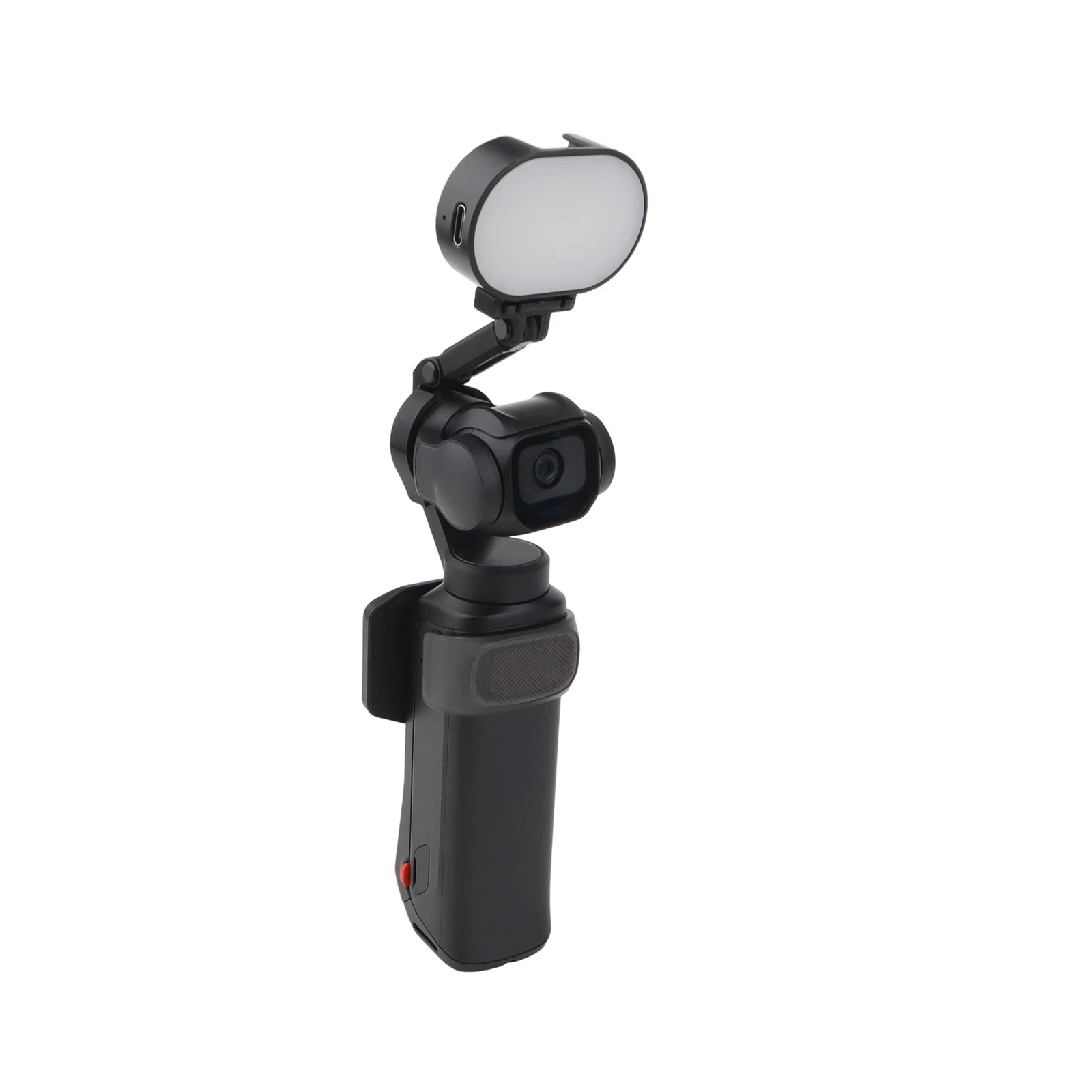 Mini LED Video Fill Light Compatible for Insta360 Luna Pro Handheld Gimbal Camera Dimmable Outdoor Photography Accessories`