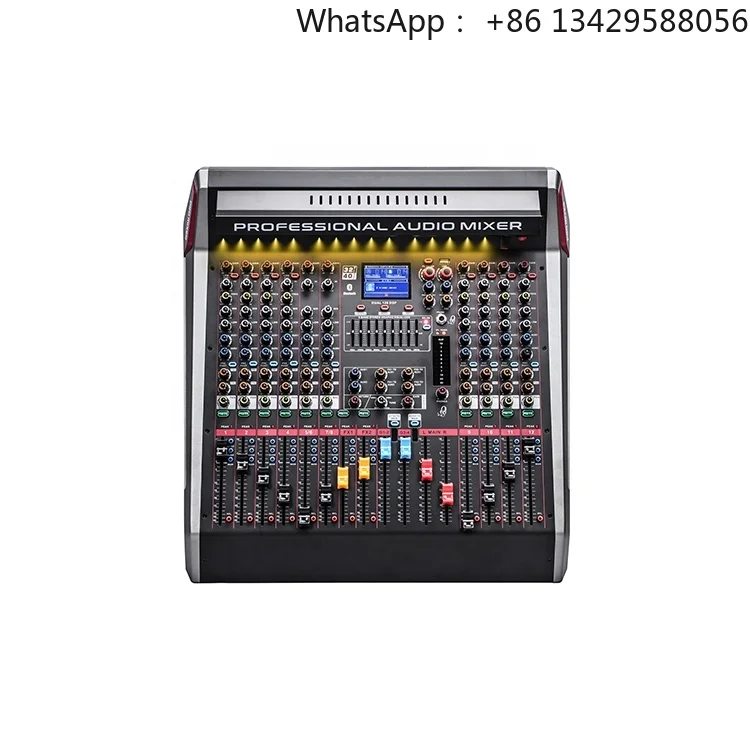 VR Series 128 DSP Effects Audio Console Mixer 12/16/20 Channel Sound Mixer for DJ Controllers