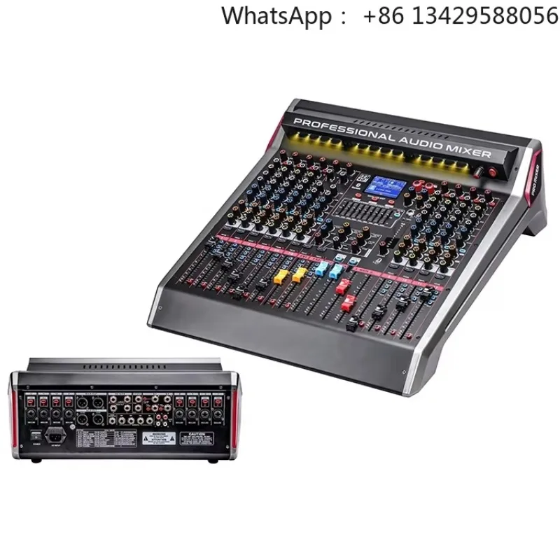 VR Series Mixing Console 128 DSP 12/16/20 Channel Bluetooth DJ Console Mixer for Stage Performance
