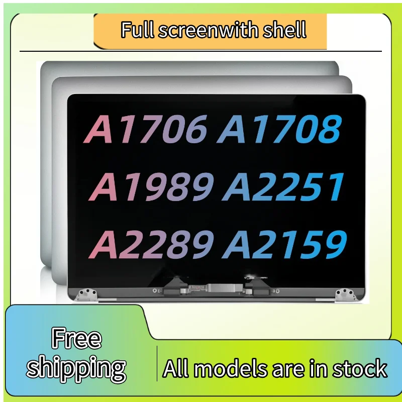 Ecrã LCD Para MacBook Pro A1706 A1708 A1990 A1707 A2141 A2337 A2338 A1989 A2159 A2251 A2289 A1932 A2179 A1502 A1398 A1466