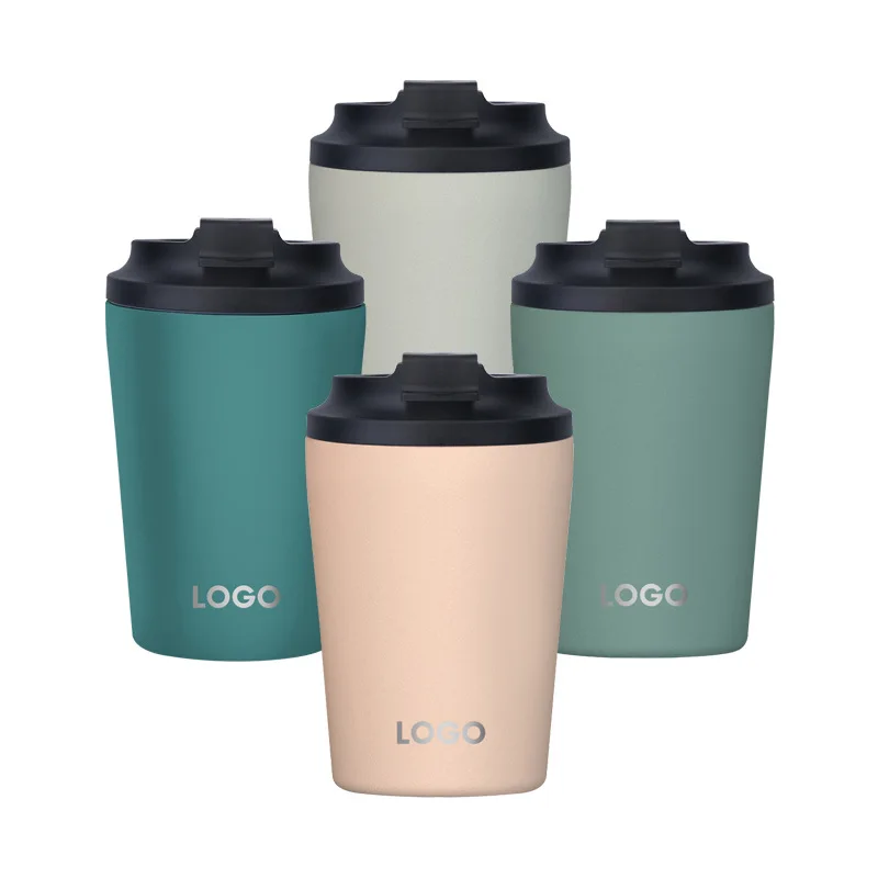 Stainless steel vacuum thermos cups customizable with logos starting from ten units Coffee cups car thermos bottles
