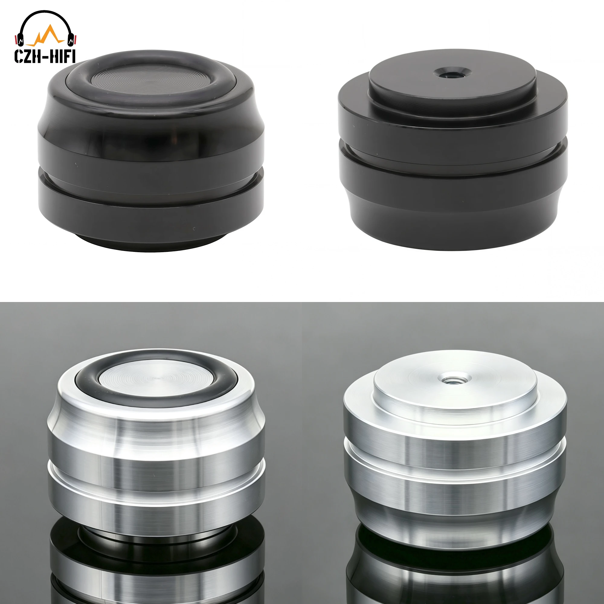HIFI Speaker Isolation Feet Pad Anti‑Vibration Shock Absorber Non‑Slip Damping Foot Pads For Amplifier Turntable Subwoofer Audio