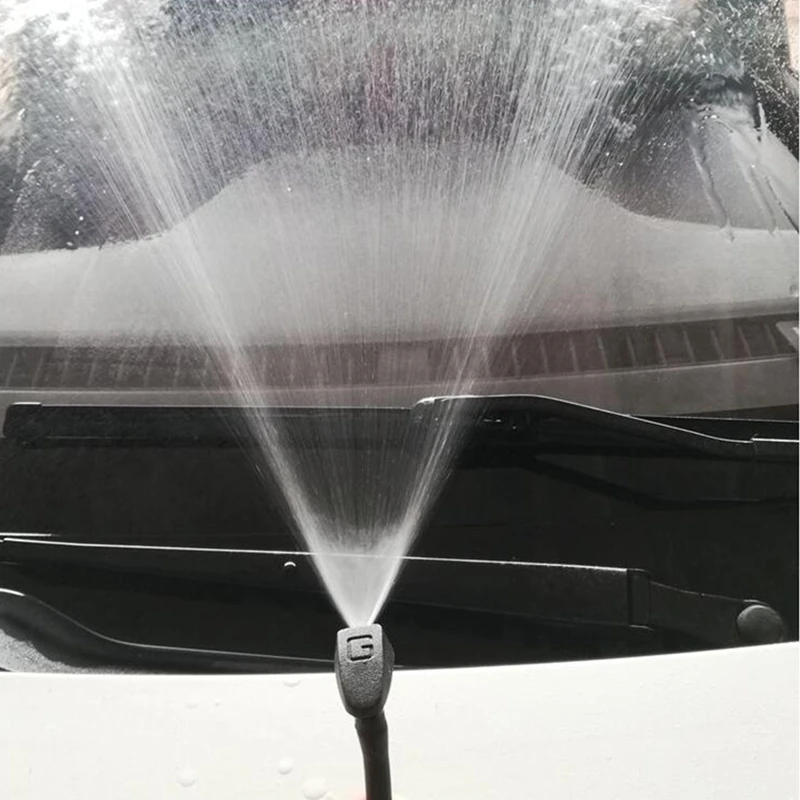 2Pcs Universal Car Water Spray Jet Nozzle For Mitsubishi lancer outlander ASX pajero 2 Canter Carisma Challenger COLT Delica
