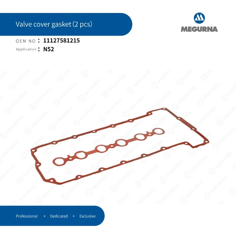 N52 2.5 Engine Valve Cover Gasket For BMW 130i 325i 325xi 330i 330xi 525i 525xi 530i 530xi Auto Part Car Accessories 11127581215